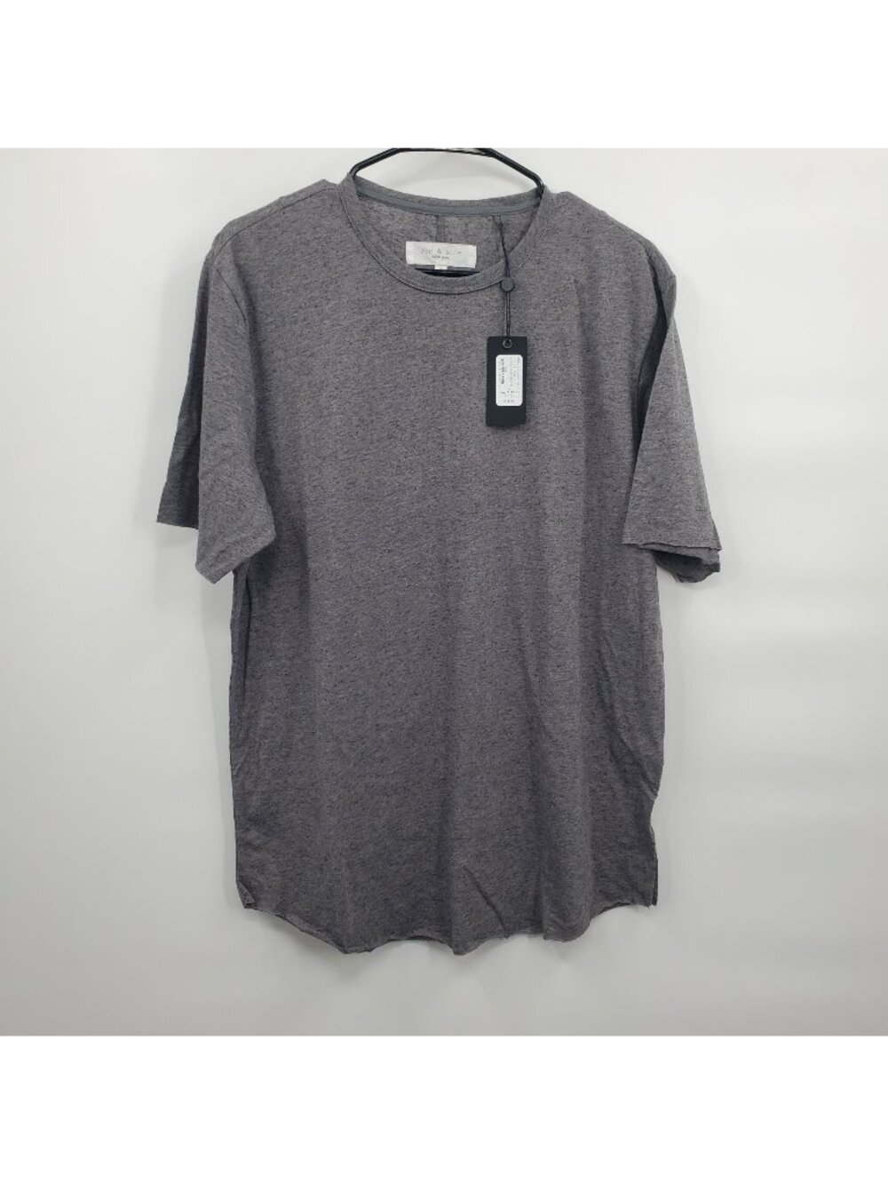 Rag & Bone Haydon Heathered Tee Shirt Top Men Size L NWT Short Sleeve Relaxed